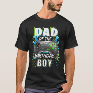 Vater der Geburtstagsjungen Matching Video Gamer B T-Shirt