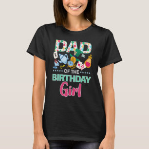 Vater der Geburtstagskarte Onederland Rosa Aquamar T-Shirt