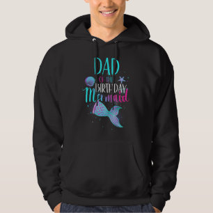 Vater der Geburtstagsmilch der Meerjungfrau Hoodie