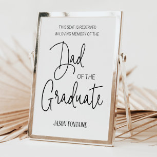 Vater der Gedenkstätte für Graduate Poster