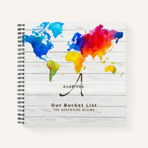 Vater der Geschenkliste für die Buchung von Reisen Notizbuch