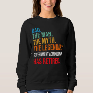 Vater Der gesetzgebende Regierungsverwalter hat ge Sweatshirt