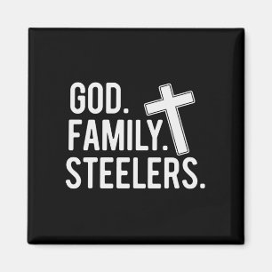 Vater der "God Family Steelers Pro Us Flag Vaterta Magnet