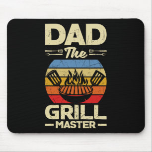 Vater Der Grill Vatertag Bbq Mousepad
