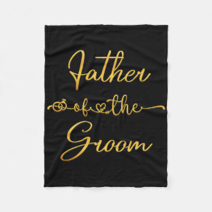 Vater der Groom-Hochzeit-Party-Idee für ihn Fleecedecke