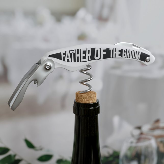 Vater der Groom-Hochzeitselterin Corkschraube Kellnermesser (Von Creator hochgeladen)