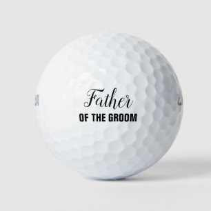 Vater der Groom-Hochzeitsfeier Golfball
