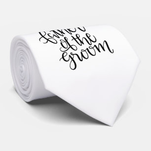 Vater der Groom-Krawatte Krawatte