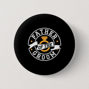 Vater der Groom Redewendungen Bachelor Party Hochz Button