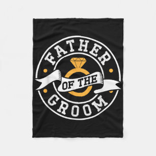 Vater der Groom Redewendungen Bachelor Party Hochz Fleecedecke