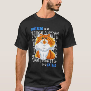 Vater der häuslichen Langhaarkatze Furtastischer K T-Shirt