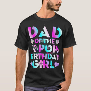 Vater der K-Pop-Geburtstagsmädchen Koreanische Mus T-Shirt