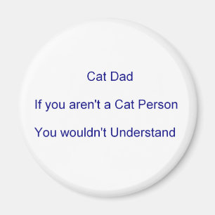 Vater der Katze am Vater Magnet