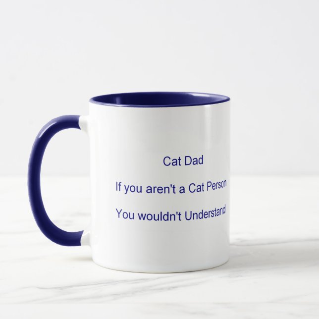 Vater der Katze am Vater Tasse (Links)