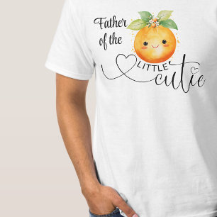 Vater der kleinen Süsse Citrus Orange T-Shirt