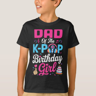 Vater der koreanischen Musik-Geburtstagsgirl korea T-Shirt