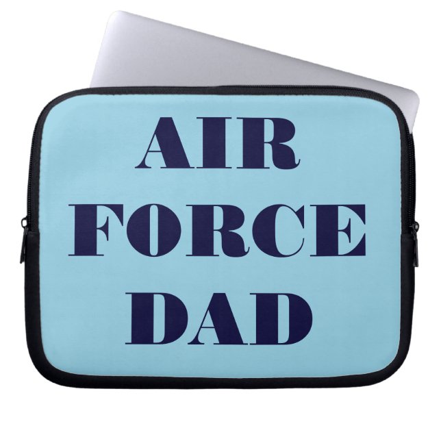Vater der Laptop Sleeve Air Force (Vorderseite)