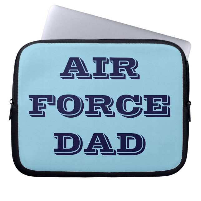 Vater der Laptop Sleeve Air Force (Vorderseite)