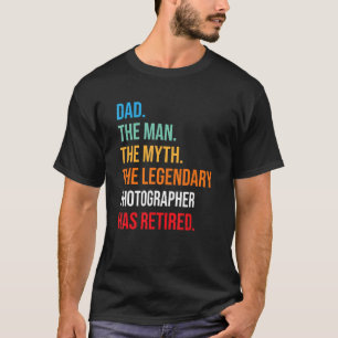Vater Der legendäre Fotograf hat sich gelohnt T-Shirt