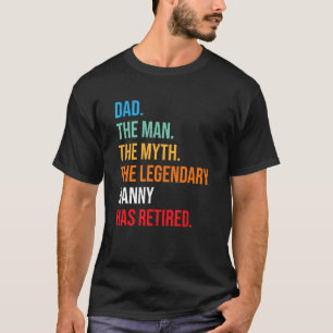 Vater Der legendäre Kindermädchen hat sich erschöp T-Shirt