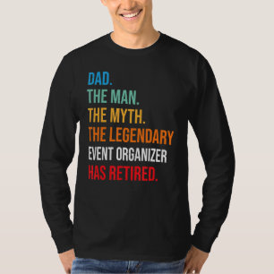 Vater Der legendäre Veranstalter hat sich geweiger T-Shirt