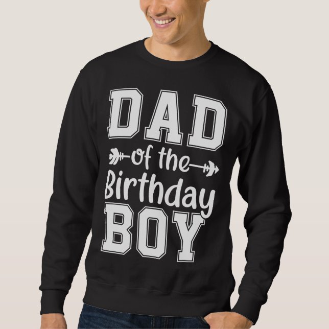 Vater der Liebe der Geburtstagsfamilie Sweatshirt (Vorderseite)