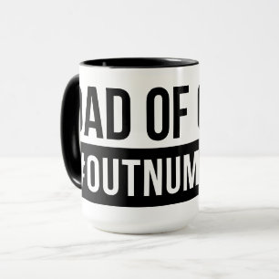 Vater der Mädchen #Outnumed Tasse