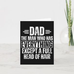Vater der Mann, der alles außer Haar hat Karte