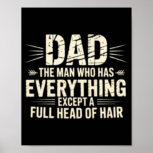 Vater, der Mann, der alles hat, außer einem vollen Poster (Vorne)