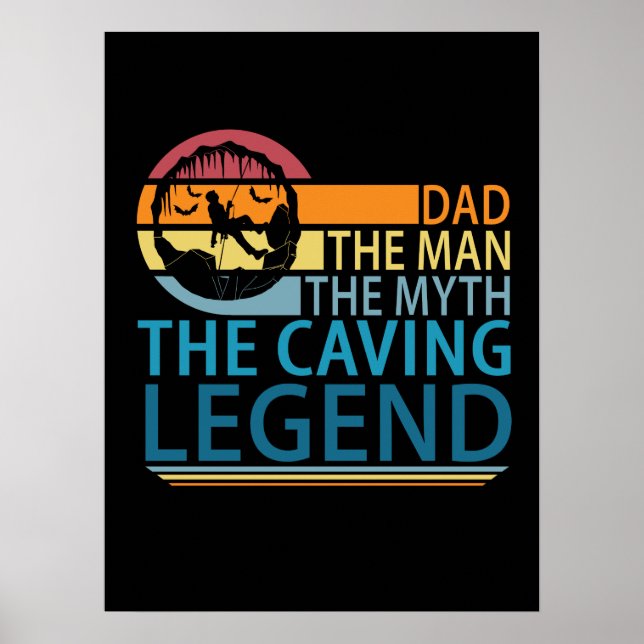 Vater Der Mann der Mythos der Höhlenlehre Poster (Vorne)