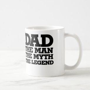 VATER der Mann der Mythos der Legende Kaffeetasse
