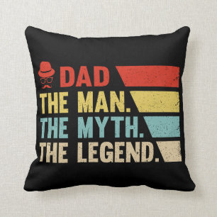  Vater. Der Mann, der Mythos, der Legende. Kissen