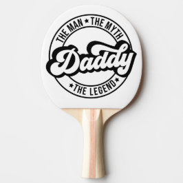 Vater der Mann der Mythos der Legende pa Papa Männ Tischtennis Schläger