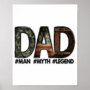 Vater - der Mann der Mythos der Legende Vater; Vat Poster
