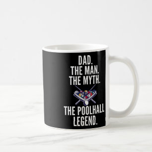 Vater Der Mann der Mythos Der Pool Legende Pool Bi Kaffeetasse