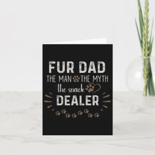Vater Der Mann, der Mythos der Snack-Händler Hund Karte