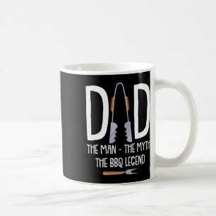 Vater Der Mann der Mythos Die Grillen Legend Funny Kaffeetasse