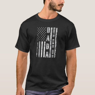 Vater Der Mann, der Mythos, die Legende Fahne der  T-Shirt