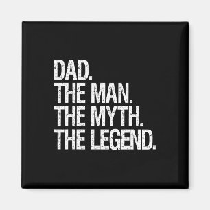 Vater Der Mann der Mythos Die Legende Funny Vather Magnet