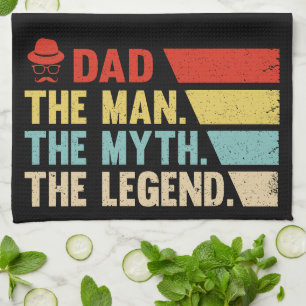 Vater. Der Mann, der Mythos, die Legende. Geschirrtuch