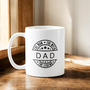 Vater der Mann, der Mythos, die Legende Kaffeetasse