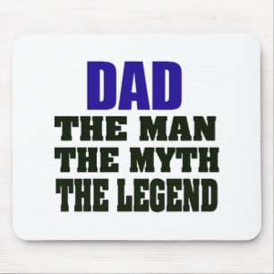 Vater der Mann der Mythos die Legende Mousepad