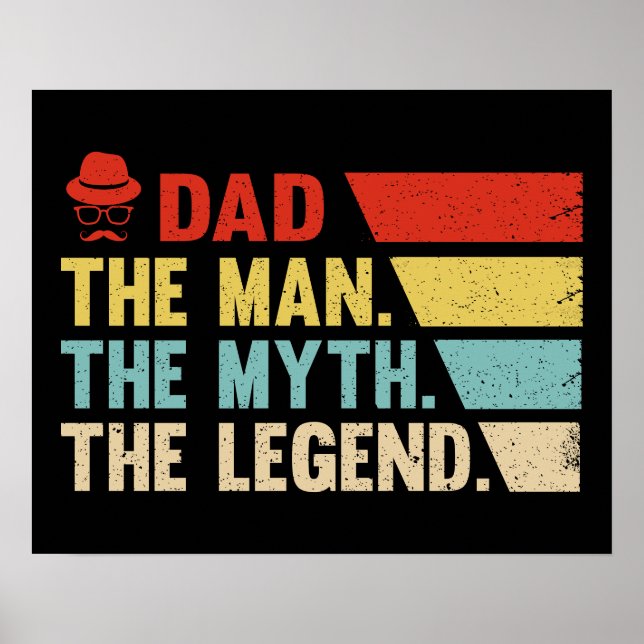 Vater. Der Mann, der Mythos, die Legende. Poster (Vorne)