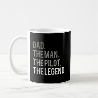 Vater der Mann, der Pilot, der legendäre Vater Luf Kaffeetasse