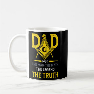 Vater Der Mann Masonic Mythos Die Wahrheit Die Leg Kaffeetasse