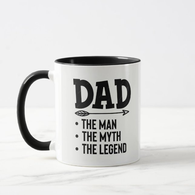 Vater Der Mann Tasse (Links)
