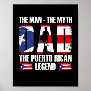 Vater Der Mythos der Puerto-Rico-Legende Poster
