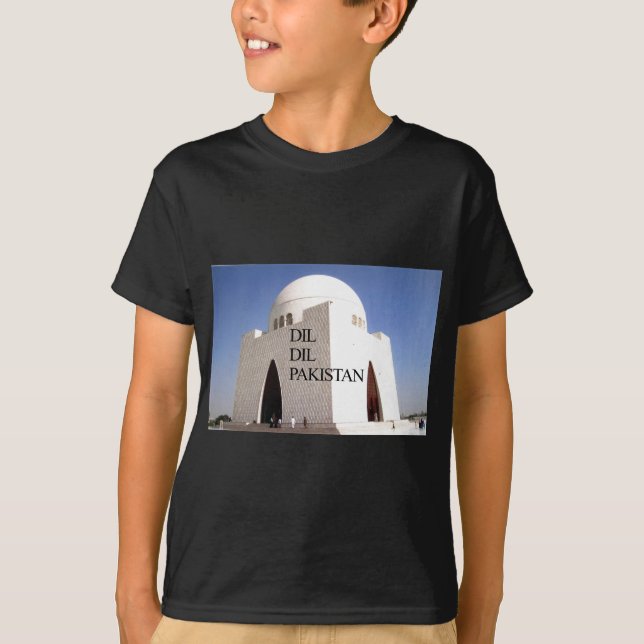 Vater der Nation: Mazar-e-Quaid T-Shirt (Vorderseite)