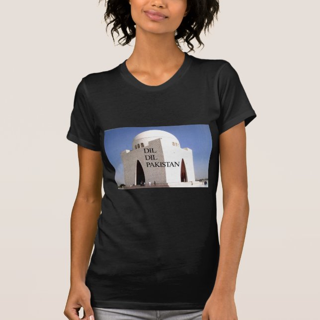 Vater der Nation: Mazar-e-Quaid T-Shirt (Vorderseite)