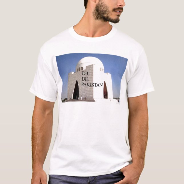 Vater der Nation: Mazar-e-Quaid T-Shirt (Vorderseite)